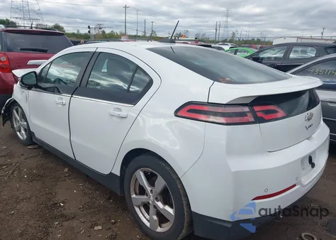 2015 Chevrolet Volt из США, поврежденный, VIN 1G1RA6E40FU111452